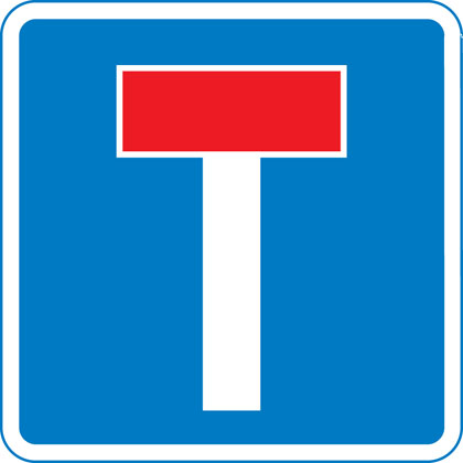 No through road for vehicles